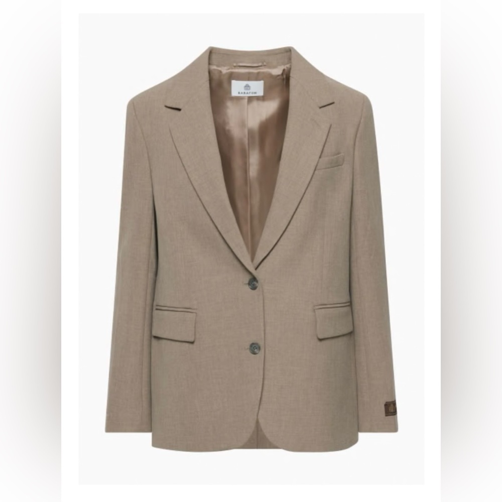 Aritzia Agency Blazer Heather Modern Taupe
